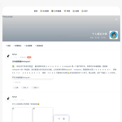 老卢 网站截图
